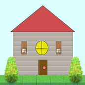 Building a house using processingJS.